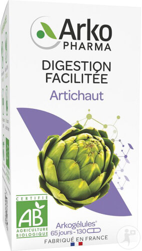 Arkopharma Arkogélules Artichaut Confort Digestif Bio 130 Gélules