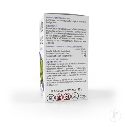 Arkopharma Arkogélules Artichaut Confort Digestif Bio 40 Gélules-2