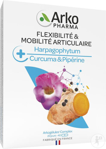 Arkopharma Arkogélules Complex Flexibilité Et Mobilité Articulaire 40 Gélules
