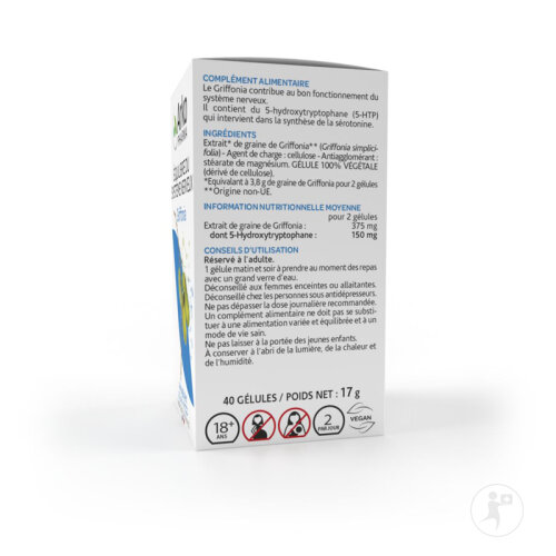 Arkopharma Arkogélules Equilibre Système Nerveux Griffonia 40 Gélules-2