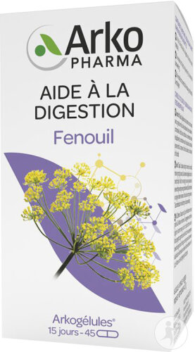 Arkopharma Arkogélules Fenouil 45 Gélules Végétales