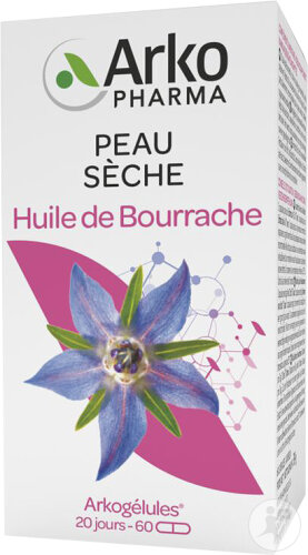 Arkopharma Arkogélules Huile De Bourrache 60 Gélules