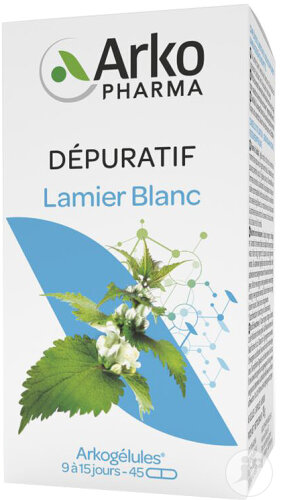 Arkopharma Arkogélules Lamier Blanc 45 Gélules Végétales