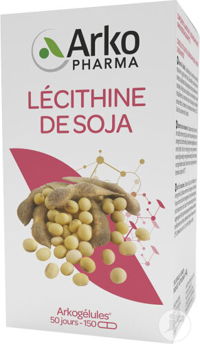 Arkopharma Arkogélules Lécithine De Soja 150 Gélules