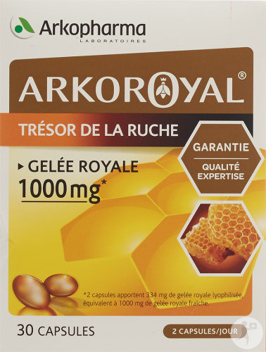 Arkopharma Arkoroyal Gelée Royale 1000mg Capsules 30