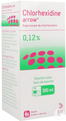 Arrow Chlorhéxidine 0,12% Solution Bain De Bouche 300ml