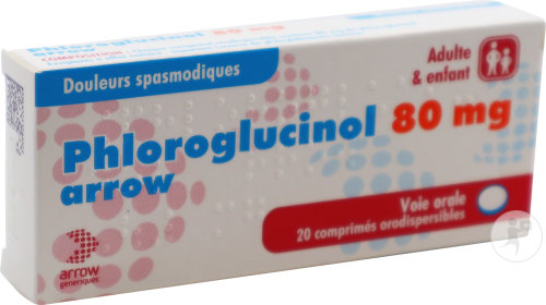 Arrow Generiques Phloroglucinol 80mg Comprimés Orodispersibles 20