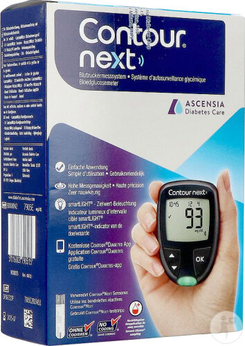 Ascensia Contour Next Système Autosurveillance Glycémique 1 Pièce