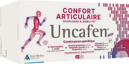 Uncafen Forte Confort Articulaire Et Mobilité Complément Alimentaire 96 Gélules