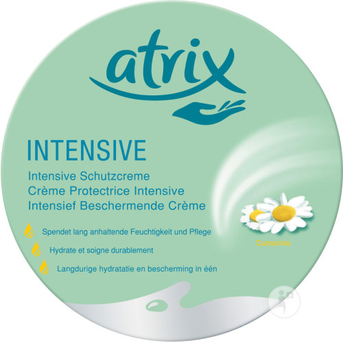 Atrix Intensive Crème Protection Intense Au Camomille Hydratation Durable Et Soin Des Mains 150ml