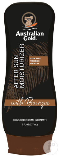 Australian Gold Crème Hydratante Après-Soleil Avec Agent Bronzant Flacon-Pompe de 473ml