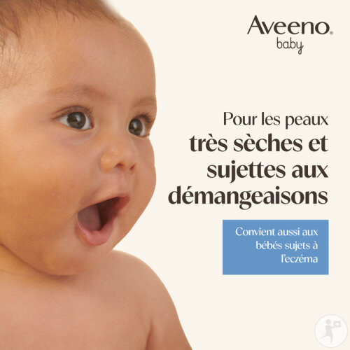 Aveeno Baby Dermexa Crème Émolliente Tube 150ml-4