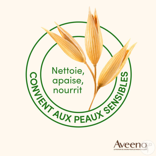 Aveeno Daily Moisturising Gel Nettoyant Peaux Normales À Sèches Flacon 500ml-4