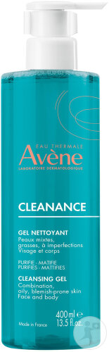 Avène Cleanance Gel Nettoyant 400ml