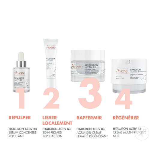 Avène Hyaluron Activ B3 Aqua Gel-Crème Régénération Cellulaire Anti-Âge HA&Niacinamide 50ml-7