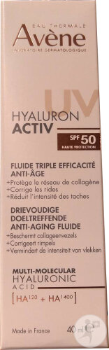 Avène Hyaluron Activ UV IP50 Fluide 40ml