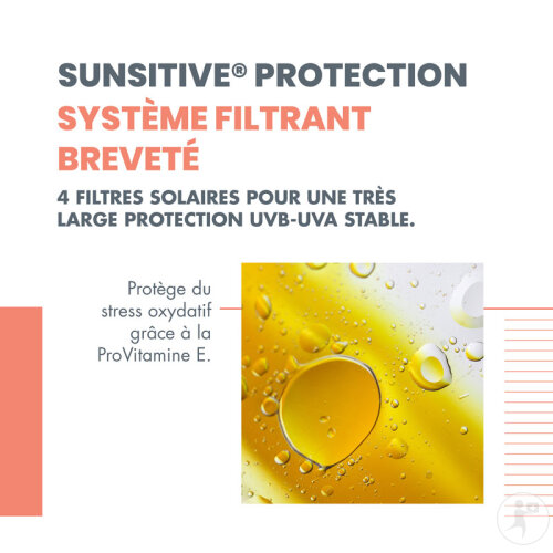 Avène Solaire IP50+ Crème Anti-Âge Teinté Très Haute Protection Peau Sensible 50ml-7