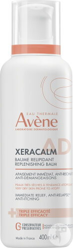 Avène XeraCalm A.D Baume Relipidant Peau Très Sèche/Eczéma Atopique/Démangeaisons 400ml