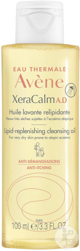 Avène XeraCalm AD Huile Lavante Relipidante Peaux Très Sèches Sujettes À L'Eczéma Atopique 100ml