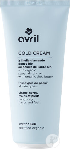 Avril Cold Cream Tous Types De Peaux Tube 200ml