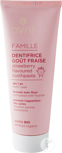 Avril Dentifrice Goût Fraise Dès 1 An Tube 75ml