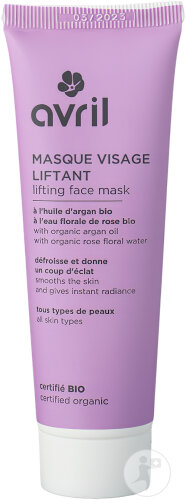 Avril Masque Visage Liftant Tous Types De Peaux Tube 50ml