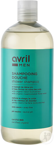 Avril Men Shampoing Douche 3en1 Pour Homme Flacon 500ml