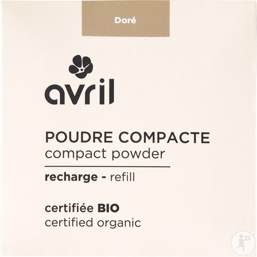 Avril Poudre Compacte Doré 2133 Recharge 11g