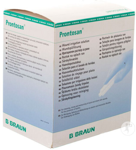 B. Braun Prontosan Solution Stérile Rinçage Plaies Ampoules 24x40ml