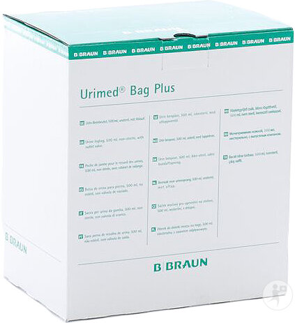 B. Braun Urimed Bag Plus Poches De Jambe 500ml 10 Pièces