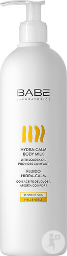 Babé Hydra-Calm Lait Corps Peau Sensible Flacon Pompe 100ml