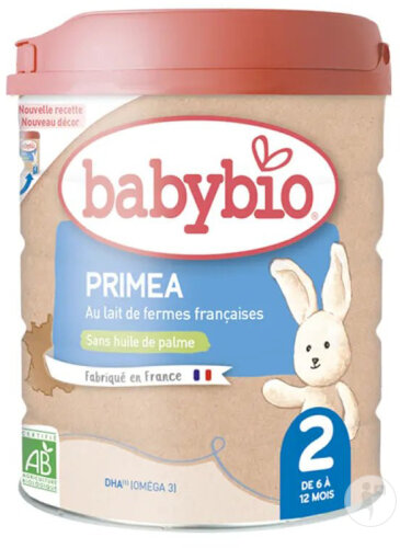 BabyBio Primea 2 Lait Infantile 800g