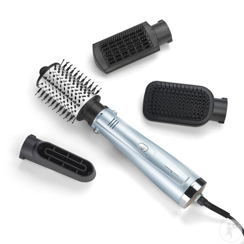 BaByliss Hydro-Fusion 4en1 Anti-Frizz Brosse Soufflante 1 Kit-2