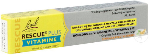 Fleurs De Bach Rescue Plus Bonbons Complément Alimentaire Orange-Sureau 10 Pièces