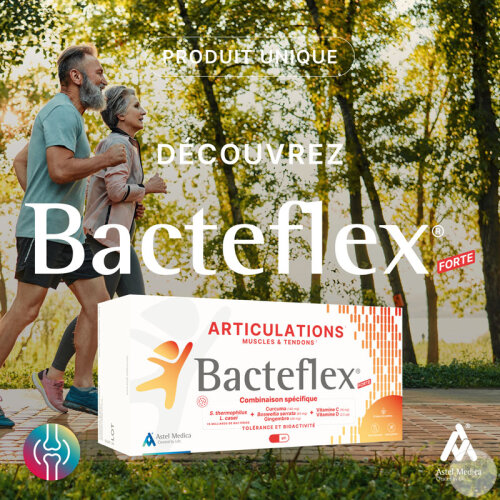Bacteflex Forte Flexibilité Des Articulations Muscles Et Tendons Complément Alimentaire 96 Gélules-2