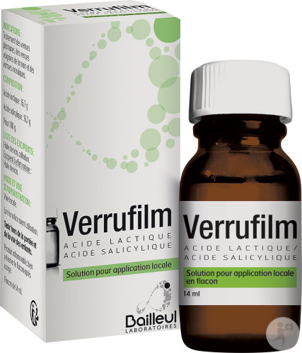 Bailleul Verrufilm Solution Pour Application Locale Flacon 14ml