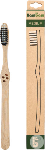Bambaw Brosse À Dents En Bambou Moyen 1 Pièce