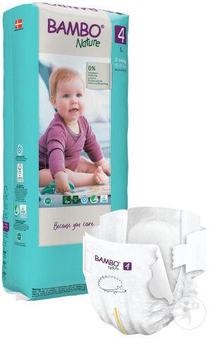 Bambo Nature Couches Bébé Taille 4 7 À 14kg 48 Pièces