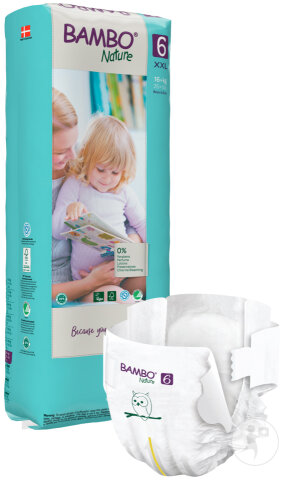 Bambo Nature Couches Bébé Taille 6 +16kg 40 Pièces