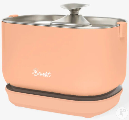 Bandit Fontaine À Eau Sans Fil Couleur Pêche 1 Pièce