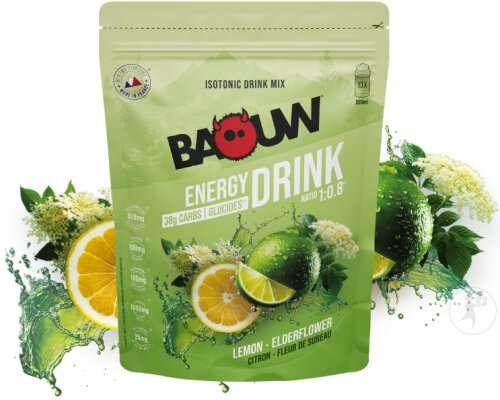 Baouw Boisson Isotonique Sac Citron Fleur De Sureau 585g