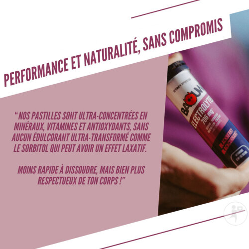 Baouw Pastilles Électrolytes Mûre Cassis 10 Pièces-5