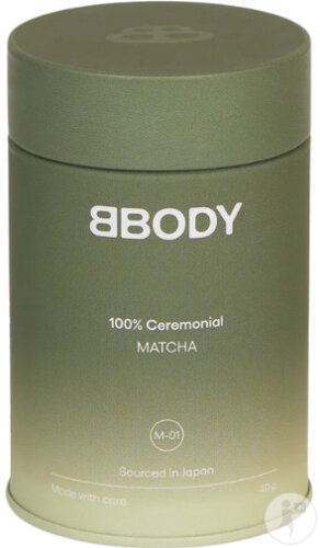 BBody Matcha Cérémonial Premium Nouvelle Présentation 40g