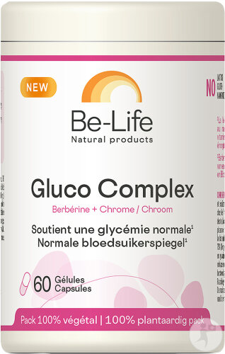 Be-Life Gluco Complex  Pot 60 Gélules