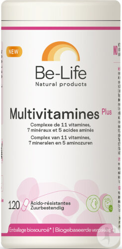 Be-Life Multivitamines Plus 120 Gélules