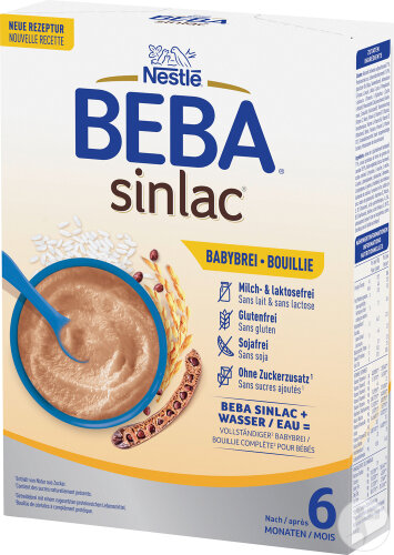 Nestlé Beba Sinlac Après 6 Mois 250g