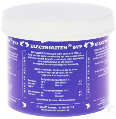 Belgavet Electrolites BVP Pigeons Poudre 400g