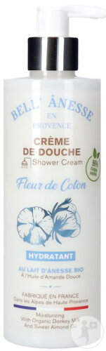 Bell'Anesse Crème Douche Au Lait Ânesse Coton 400ml