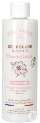Bell'Anesse Gel Douche Lait Anesse Cerisier Bio 250ml