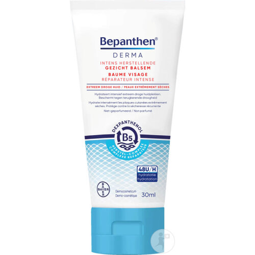 Bepanthen Derma Baume Visage Réparateur Intense Peaux Extrêmement Sèches 30g-2